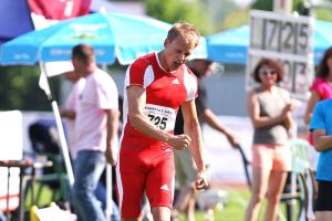 Christian Reif jubelt bei der Kurpfalz Gala 2009 in Weinheim