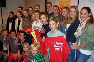 Unsere erfolgreichen Athletinnen und Athleten beim Saisonabschluss der TSG 1862 Weinheim Leichtathletik