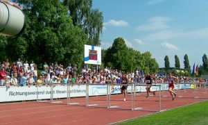 Die 110m Hürden der Männer