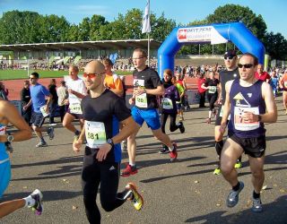 Über 720 Läufer auf der Strecke beim 13. Weinheimer Herbstlauf
