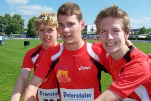 Unsere erfolgreichen Schüler holten nicht nur den Titel, sondern verbesserten auch den eigenen Badischen Rekord