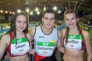 Top-Leistungen der Weinheimer Athleten beim Karlsruher Indoor-Meeting