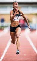 Tatjana Pinto sprintete mit Gegenwind zur aktuellen deutschen Jahresbestleistung über 100m