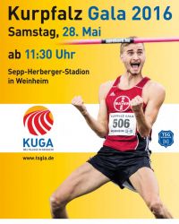 Plakat der B&S Kurpfalz Gala 2016