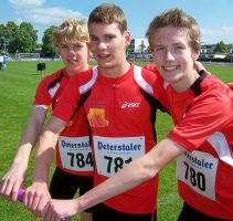 Unsere erfolgreichen Schüler holten nicht nur den Titel, sondern verbesserten auch den eigenen Badischen Rekord