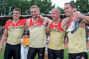 Sie pulverisierten den 30 Jahre alten Deutschen Rekord um 27 Hundertstel.