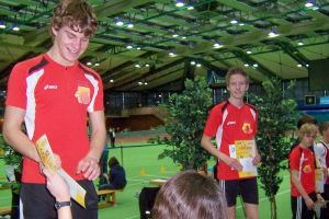 Carlos Dietrich und William Roster bei der Siegerehrung