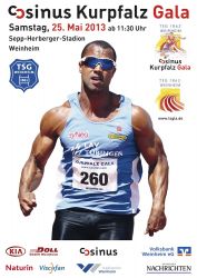 Das neue Veranstaltungsplakat der Cosinus Kurpfalz Gala 2013